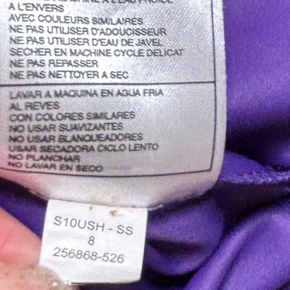 Nike Womens Golf Skort Size 8 Purple Dri-FIT Athletic Skirt NWT